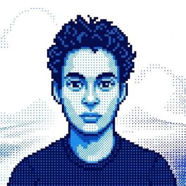 Aqila pixel art portrait
